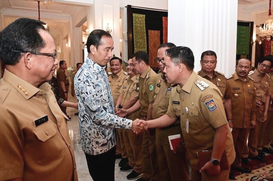 Pj Bupati Barsel Dengarkan Arahan Presiden RI di Istana Negara